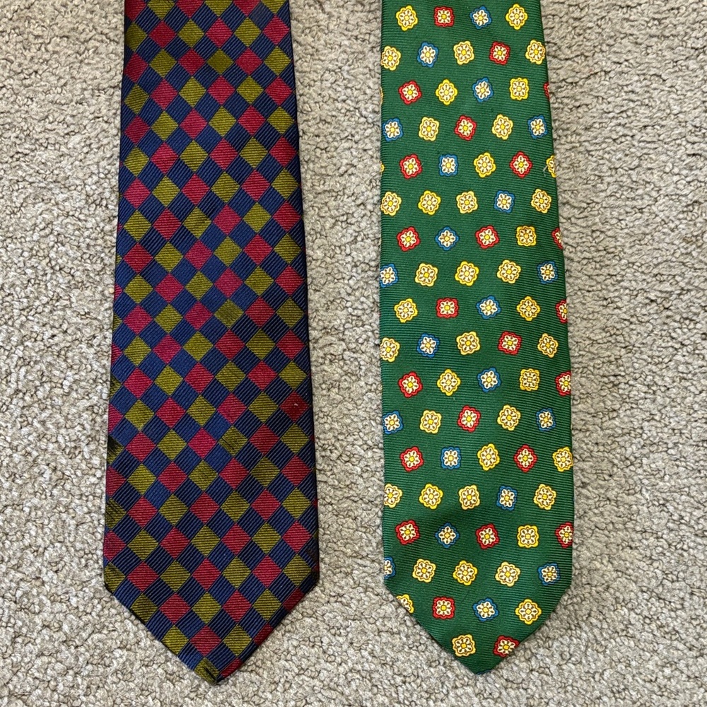 Paul Stuart Silk Ties set of 2